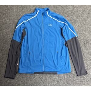 L.L.Bean Relay Active Full Zip Jacket Men's Medium Running Cycling Outdoors